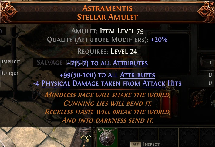 ASTRAMENTIS STELLAR AMULET