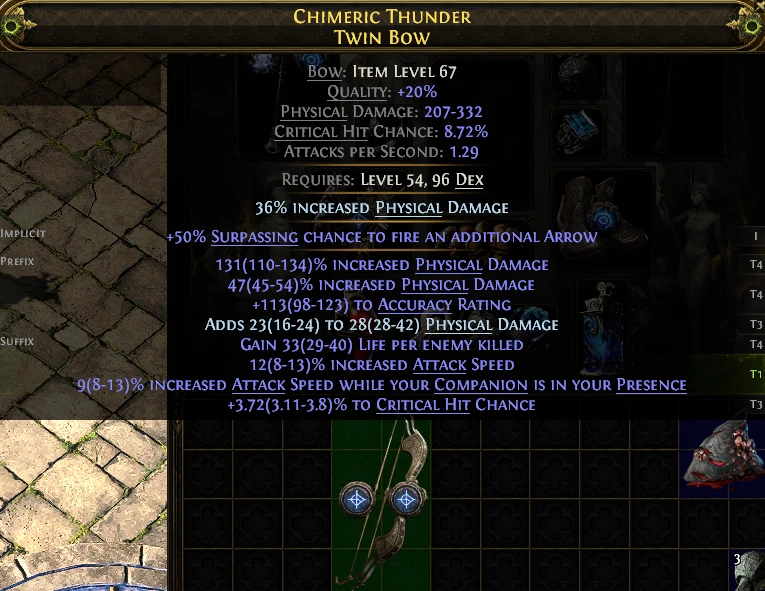 CHIMERIC THUNDER TWIN Bow