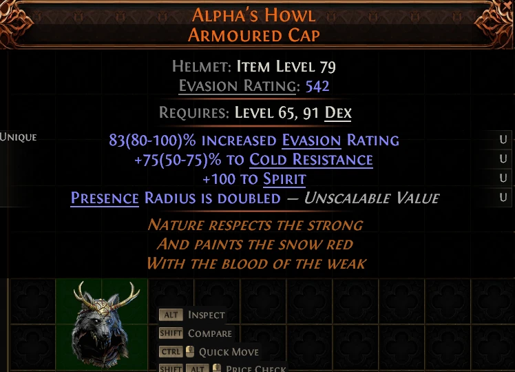 ALPHA'S HOWL ARMOURED CAP