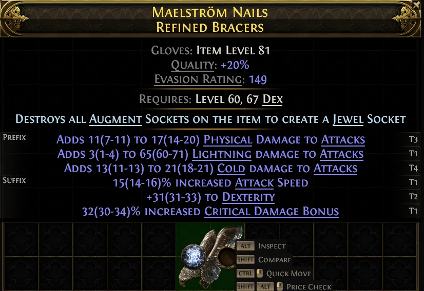 MAELSTRÖM NAILS REFINED BRACERS