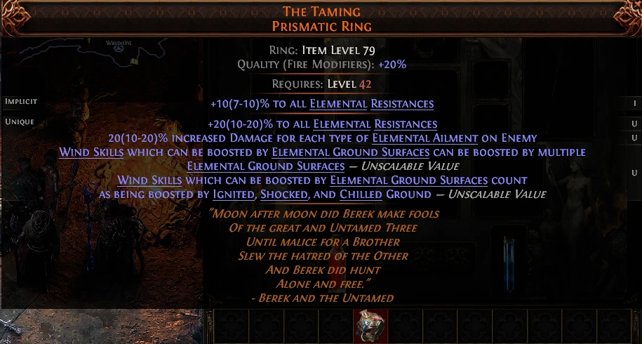 THE TAMING PRISMATIC RING Waypoint