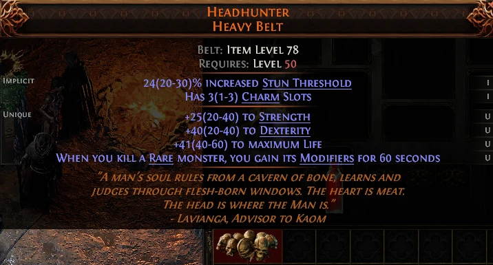 HEADHUNTER HEAVY BELT