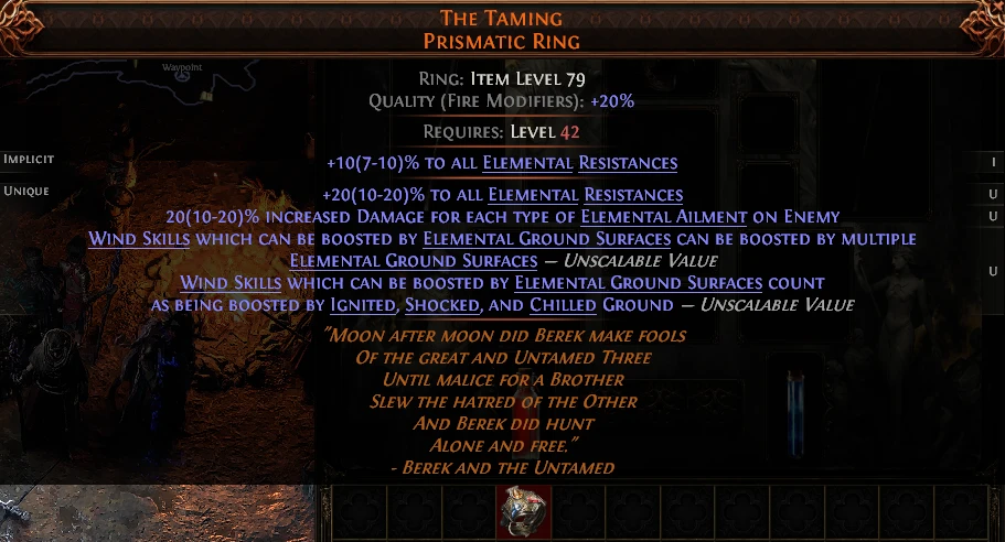 THE TAMING PRISMATIC RING Waypoint