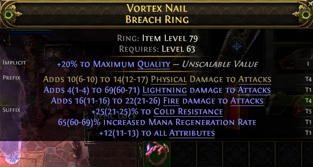 VORTEX NAIL BREACH RING