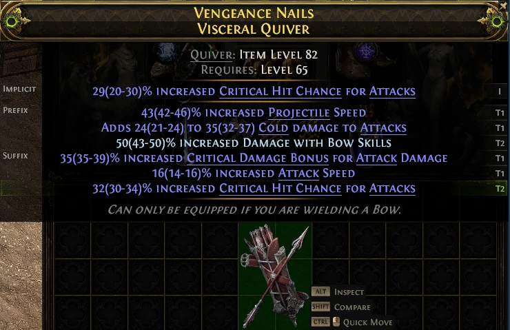 VENGEANCE NAILS VISCERAL QUIVER