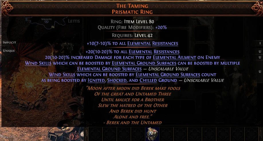 THE TAMING PRISMATIC RING Waypoint LEITIS