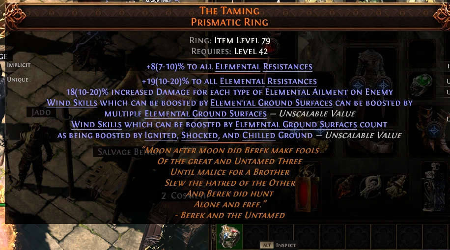 THE TAMING PRISMATIC RING