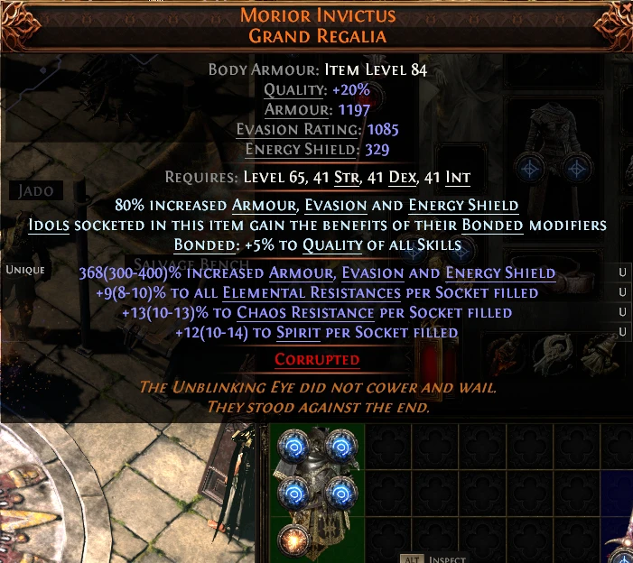 MORIOR INVICTUS GRAND REGALIA