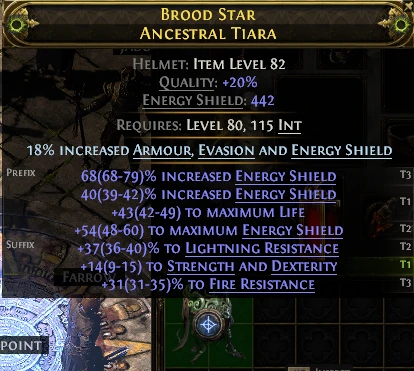 BROOD STAR ANCESTRAL TIARA