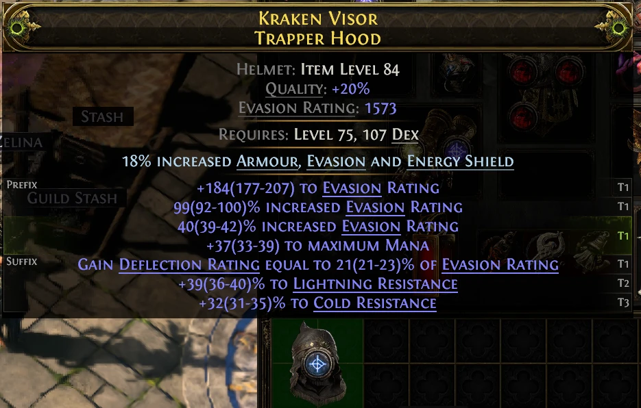 KRAKEN VISOR TRAPPER HOOD