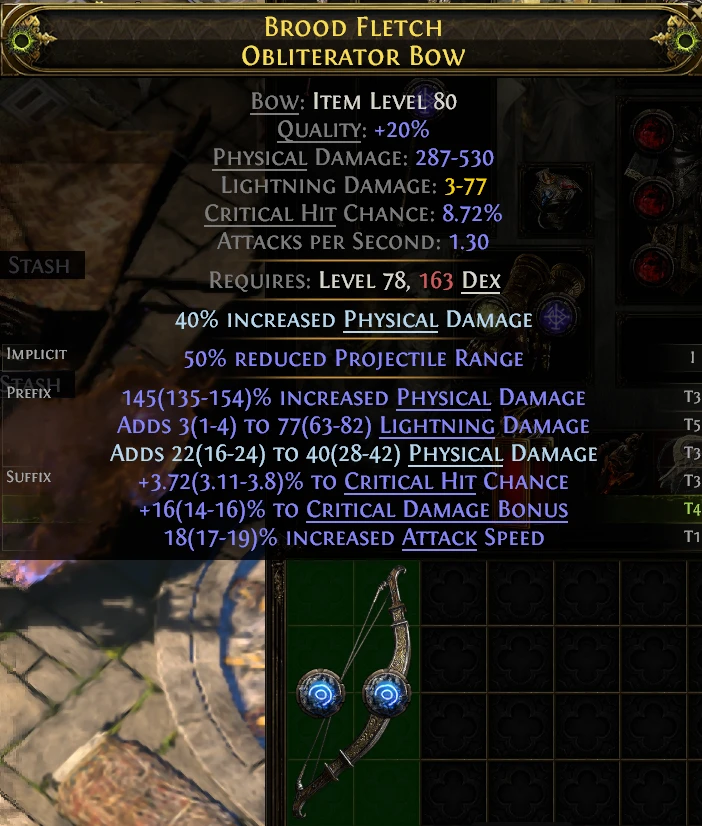 BROOD FLETCH OBLITERATOR Bow