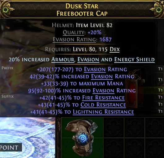 DUSK STAR FREEBOOTER CAP