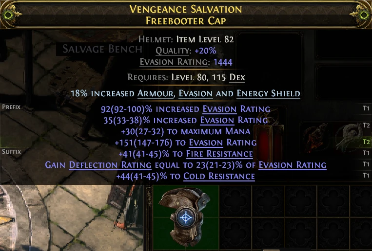 VENGEANCE SALVATION FREEBOOTER CAP