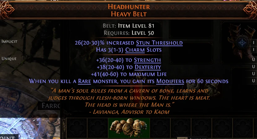 HEADHUNTER HEAVY BELT