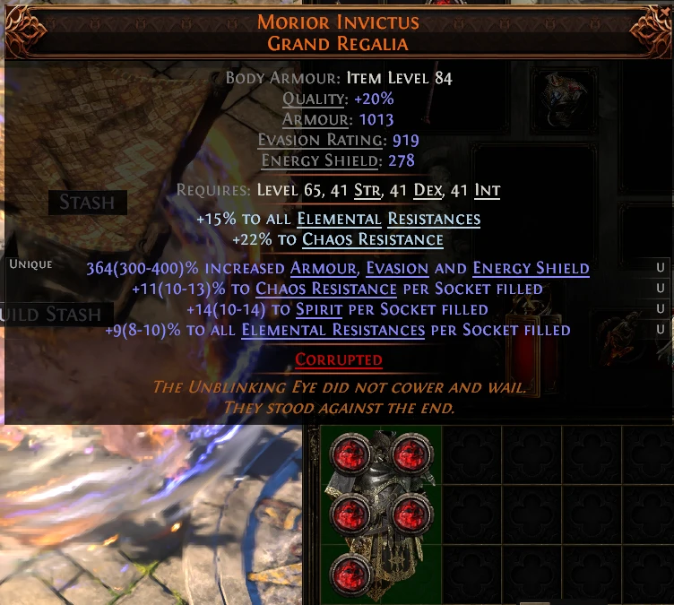 MORIOR INVICTUS GRAND REGALIA