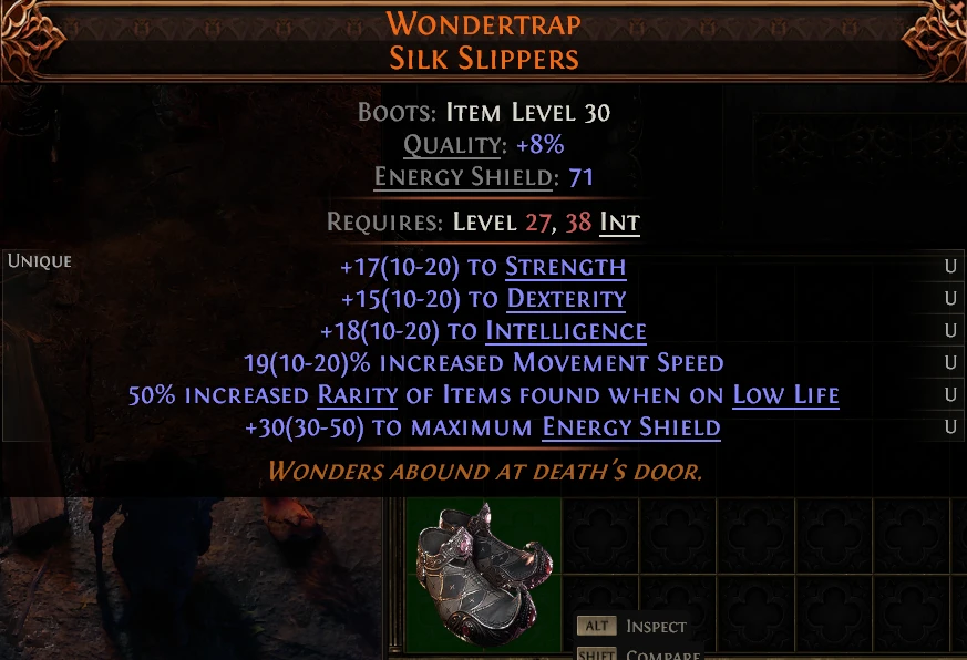 WONDERTRAP SILK SLIPPERS