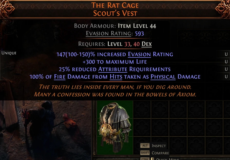THE RAT CAGE SCOUT'S VEST