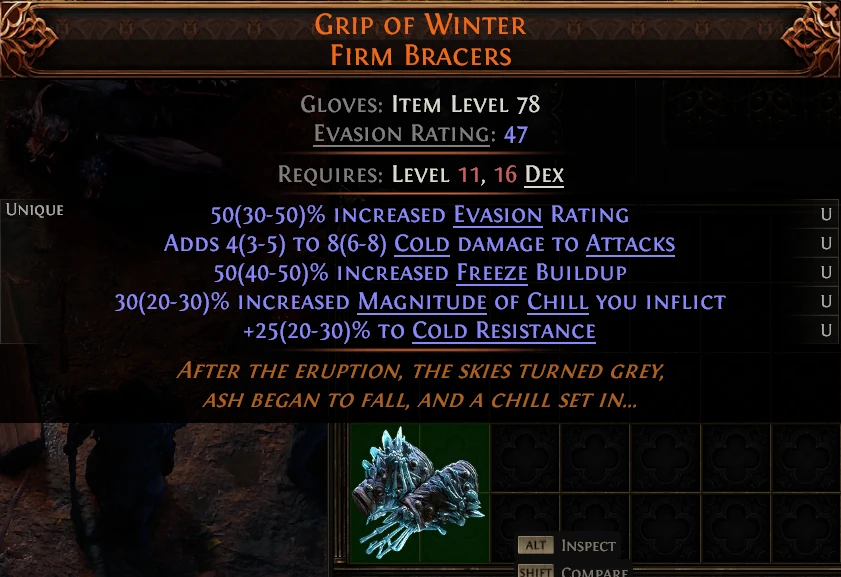 GRIP OF WINTER FIRM BRACERS