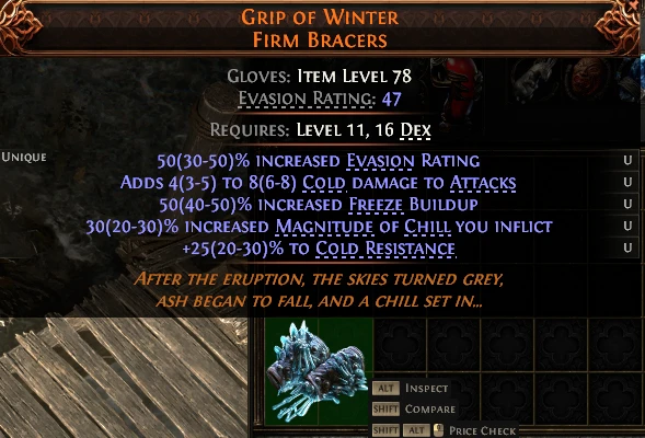 GRIP OF WINTER FIRM BRACERS