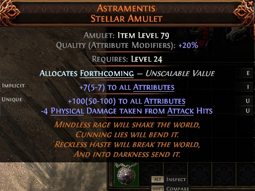 ASTRAMENTIS STELLAR AMULET