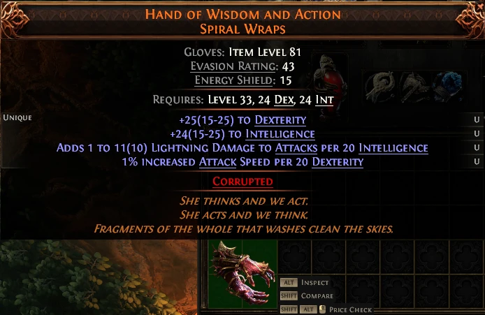 HAND OF WISDOM AND ACTION SPIRAL WRAPS