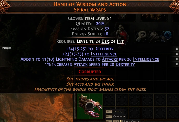 HAND OF WISDOM AND ACTION SPIRAL WRAPS
