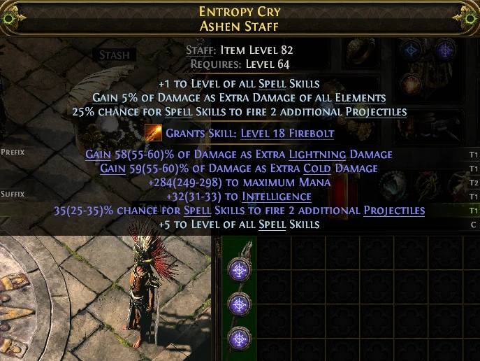 ENTROPY CRY ASHEN STAFF STASH
