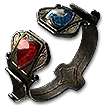 Berek's Pass Two-Stone Ring