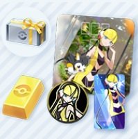 Poké gold (paid) ×115 + Accessories (Elesa)